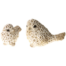Lade das Bild in den Galerie-Viewer, 2er Set Dekovogel Polystone 9 & 11 cm