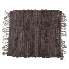 Lade das Bild in den Galerie-Viewer, Platzset Baumwolle dunkelgrau viereckig