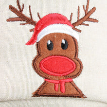 Lade das Bild in den Galerie-Viewer, Weihnachtskorb Rentier oder Tannenbaum Leinen / Filz