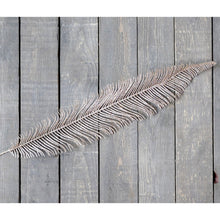 Lade das Bild in den Galerie-Viewer, Dekofeder Glitzer Champagner