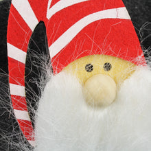 Lade das Bild in den Galerie-Viewer, 4er Set Geschenkkorb Filz Nikolaus Hellgrau