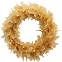 Lade das Bild in den Galerie-Viewer, Federkranz Braun 25 cm