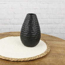 Lade das Bild in den Galerie-Viewer, 2er Set Platzmatten rund mit Seegrasumrandung