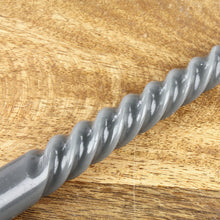 Lade das Bild in den Galerie-Viewer, 8er Set Tischkerze Twist Dunkelgrau