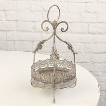 Lade das Bild in den Galerie-Viewer, Pflanz-Krone, Vintage grau/braun