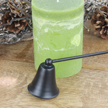 Lade das Bild in den Galerie-Viewer, 2er Set Kerzenlöscher Metall Schwarz