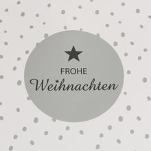 Lade das Bild in den Galerie-Viewer, 3 Stück Flaschentüte weiß Frohe Weihnachten