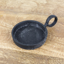 Lade das Bild in den Galerie-Viewer, 2er Set Kerzenteller Schwarz Aluminium