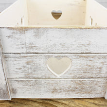 Lade das Bild in den Galerie-Viewer, Deko Holzkiste Weiß
