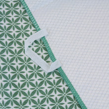 Lade das Bild in den Galerie-Viewer, Design Gläsertuch Microfaser 3er Set blau