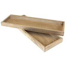 Lade das Bild in den Galerie-Viewer, Holztablett, 2er SET Holzschale
