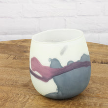 Lade das Bild in den Galerie-Viewer, Windlicht Glas bunt klein 9,5 cm