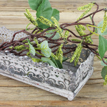 Lade das Bild in den Galerie-Viewer, Dekotablett vintage Grau