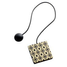 Lade das Bild in den Galerie-Viewer, Raffhalter, eckig, schwarz/gold