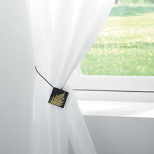 Lade das Bild in den Galerie-Viewer, Raffhalter, schwarz/gold