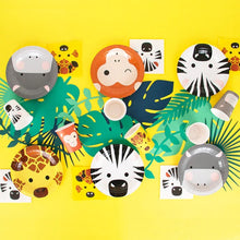 Lade das Bild in den Galerie-Viewer, Geburtstagsset Kinder Safari Papier