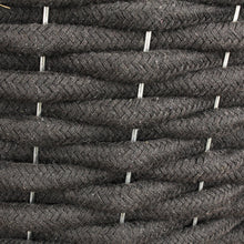 Lade das Bild in den Galerie-Viewer, Korbset 3tlg. Schwarz Wollkorb