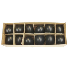 Lade das Bild in den Galerie-Viewer, Ostereier 12er Set in schwarz / Osterdeko Hängedeko