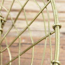 Lade das Bild in den Galerie-Viewer, Hängekorb Antik Gold