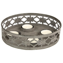 Lade das Bild in den Galerie-Viewer, Kerzenteller, Zink