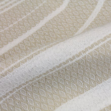 Lade das Bild in den Galerie-Viewer, Hamamtuch beige-weiss gestreift
