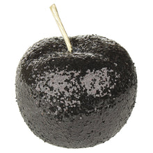 Lade das Bild in den Galerie-Viewer, Deko Apfel Schwarz Glitzer