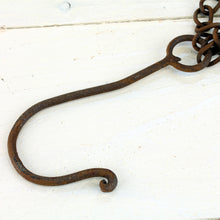 Lade das Bild in den Galerie-Viewer, 2er Set Hängekorb dunkelrost Metall