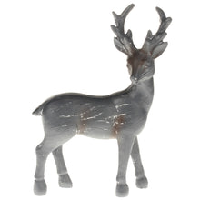 Lade das Bild in den Galerie-Viewer, Deko Rentier Grau Poly