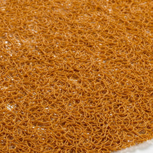 Lade das Bild in den Galerie-Viewer, 4er Set Platzset rund Senfgelb PVC 38 cm