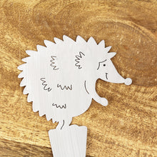 Lade das Bild in den Galerie-Viewer, 3er Set Dekoigel zum stecken Metall Grau