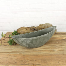 Lade das Bild in den Galerie-Viewer, Pflanzschale Schiffform Grau