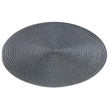 Lade das Bild in den Galerie-Viewer, 4er Set Platzset Anthrazit 35 cm
