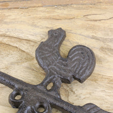 Lade das Bild in den Galerie-Viewer, Wandhaken Hahn Braun