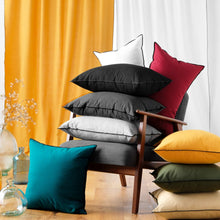 Lade das Bild in den Galerie-Viewer, Kissen 40 x 60 cm Hellgrau, Schwarz od. Beige