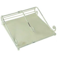 Lade das Bild in den Galerie-Viewer, Serviettenhalter Weiß Metall