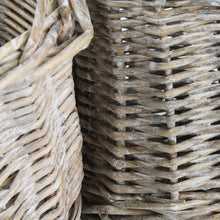 Lade das Bild in den Galerie-Viewer, Besteckkorb rund 3 Fächer aus Korb