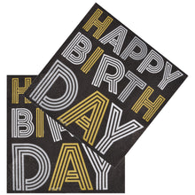 Lade das Bild in den Galerie-Viewer, Servietten Happy Birthday
