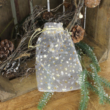 Lade das Bild in den Galerie-Viewer, Geschenkbeutel organza, gold/silber 9-set 3x3 Beutel