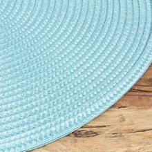 Lade das Bild in den Galerie-Viewer, Platzmatte Ø 35 cm rund türkis