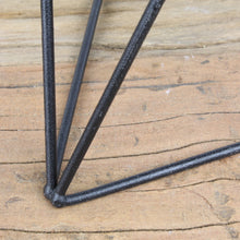 Lade das Bild in den Galerie-Viewer, Blumentopf, schwarz,Metall, 3-er Set