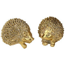 Lade das Bild in den Galerie-Viewer, 2er Set Dekoigel antikgold groß
