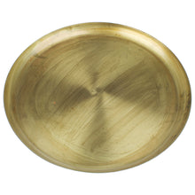 Lade das Bild in den Galerie-Viewer, Dekotablett Metall Altgold