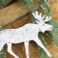 Lade das Bild in den Galerie-Viewer, Elch-Filz, 2er grau
