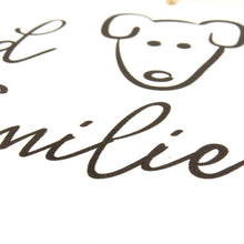 Lade das Bild in den Galerie-Viewer, Metall-Schild "hier wohnt ein Hund"