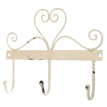 Lade das Bild in den Galerie-Viewer, Hakenleiste antikweiss