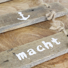 Lade das Bild in den Galerie-Viewer, Holzschild maritim 42 cm