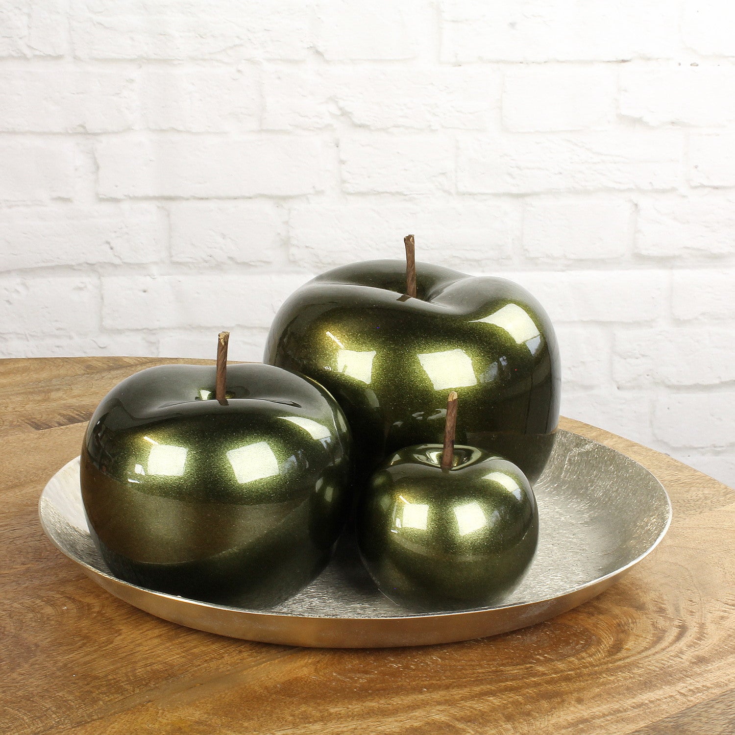 Deko Apfel grün verschiedene Größen – Macosa Home