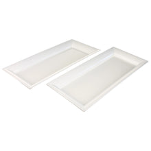 Lade das Bild in den Galerie-Viewer, Tablett Weiß Kunststoff 36 cm