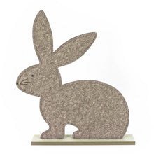 Lade das Bild in den Galerie-Viewer, XL Hase Filz, sitzend 44 cm