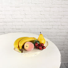 Lade das Bild in den Galerie-Viewer, Ovales Tablett / Etagere in Altweiß